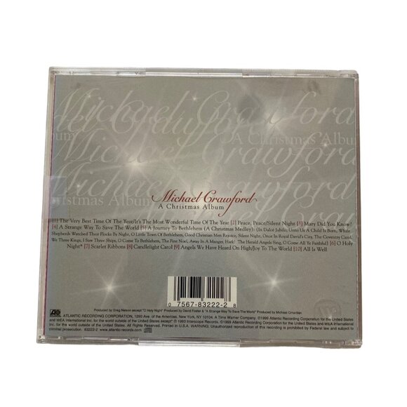 Vintage Michael Crawford Christmas Album Audio Music CD 1999 u - Picture 2 of 2